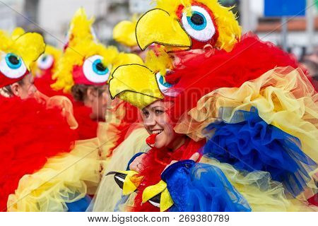 Carnival Parade In Xanthi, Greece