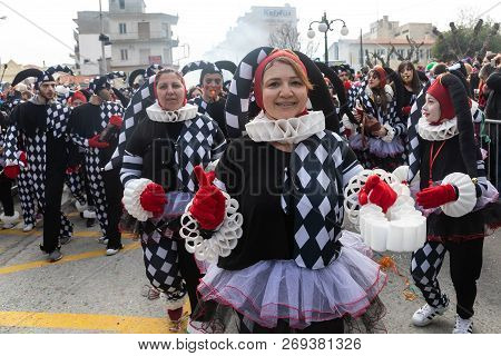 Carnival Parade In Xanthi, Greece