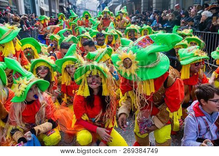 Carnival Parade In Xanthi, Greece
