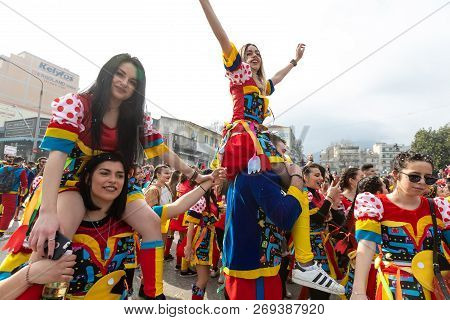 Carnival Parade In Xanthi, Greece