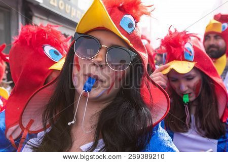 Carnival Parade In Xanthi, Greece