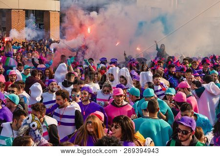 Carnival Parade In Xanthi, Greece