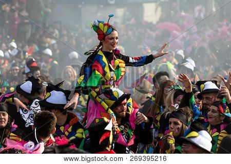 Carnival Parade In Xanthi, Greece
