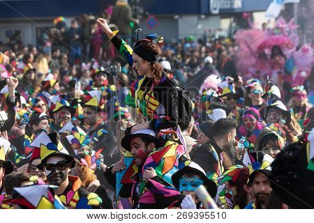 Carnival Parade In Xanthi, Greece