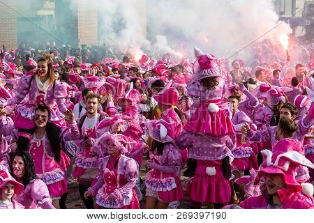 Carnival Parade In Xanthi, Greece