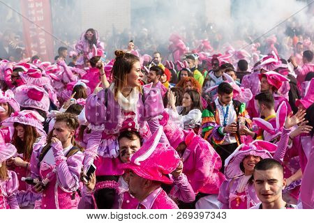 Carnival Parade In Xanthi, Greece