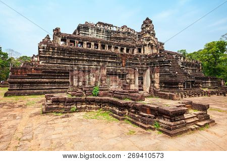 The Baphuon Is A Temple At Angkor, Cambodia. Baphuon Is Located In Angkor Thom, Northwest Of The Bay