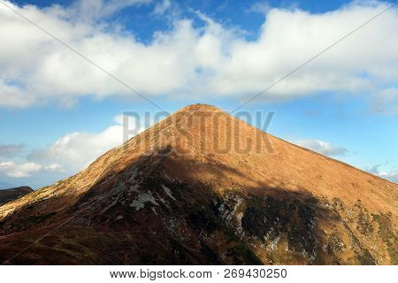 Mount Hoverla Or Goverla, The Highest Ukraine Carpathian Mountains