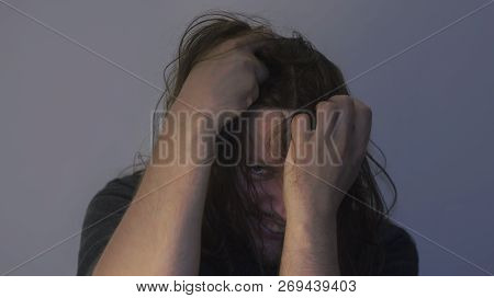 Mental Health Photo. Illustration Of Depression And Psychosis. Mental Health Photo. Illustration Of