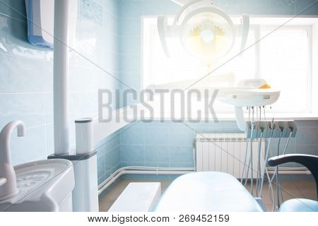 View From The Patient At The Dental Chair