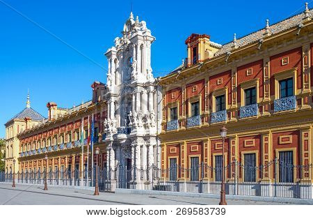 Spain, Andalusia, Seville, The San Telmo Palace