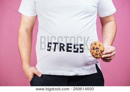 Stress, Eating Problems, Bulimia, Compulsive Overeating, Sugar Addiction, Weight Gain. Overweight Ma
