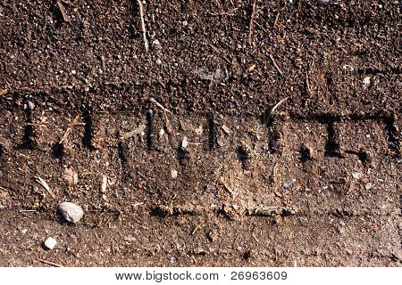 Textura de terra