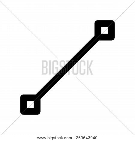 Simple Line Tool With Striaght Lined Path