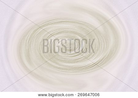 Round Desert Sand Texture Or Background For Photo Editing