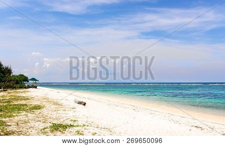 Geger Beach Scenery On Bali Island In Indonesia