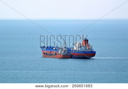 Bunkerage At The Roadstead In The Black Sea