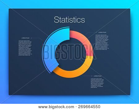Dashboard Infographic Template With Modern Design.stock Vector