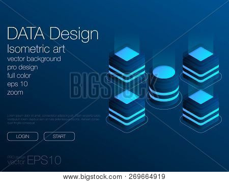 Dashboard Infographic Template With Modern Design.stock Vector