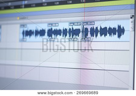 Recording Studio Audio Controls