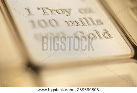 Gold Bullion Ingot Bar