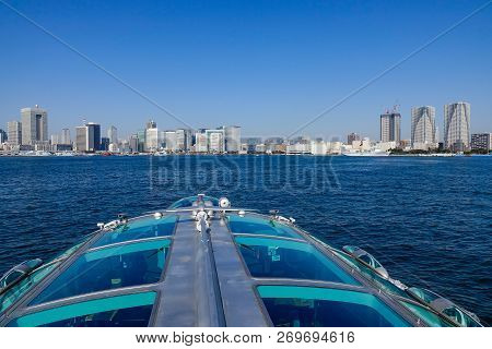 Himiko Water Bus In Tokyo, Japan