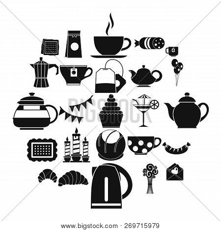 Tea Fight Icons Set. Simple Set Of 25 Tea Fight Vector Icons For Web Isolated On White Background