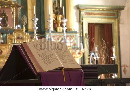 Chapel At Mission San Jose-Bible