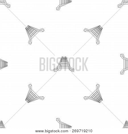 Escalator Pattern Seamless Vector Repeat Geometric For Any Web Design