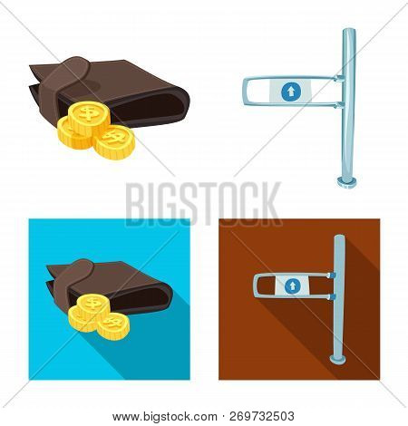 Vector Design Of Food And Drink Icon. Set Of Food And Store Vector Icon For Stock.