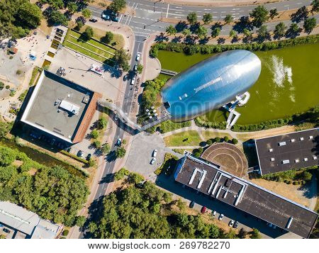 Bremen, Germany - July 06, 2018: The Universum Bremen Is A Science Museum In Bremen City, Germany