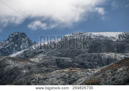 Lower Arkhyz, Karachay Cherkess Republic. Sofia Glacier