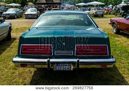 Paaren Im Glien, Germany - May 19, 2018: Personal Luxury Car Ford Thunderbird (seventh Generation). 