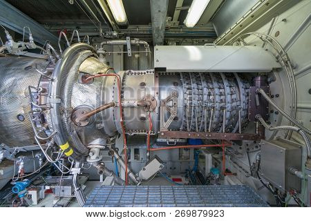 Gas Turbine Engine Centrifugal Type Of Sales Gases Compressor In Pressurized Enclosure There Are Inl