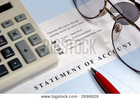 Inversión declaración Closeup