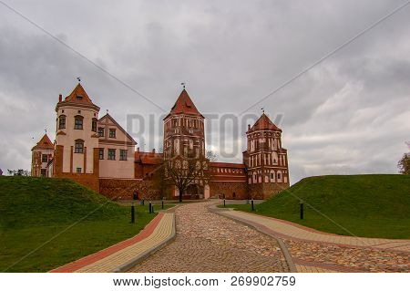 Mir Castle Near Minsk, Belarus. Defensive Fortification And Residence Since 1527