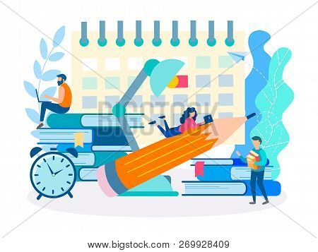 Working Atmosphere In The Office, Deadline At Work, Teamwork, Document Flow And Compliance With The 