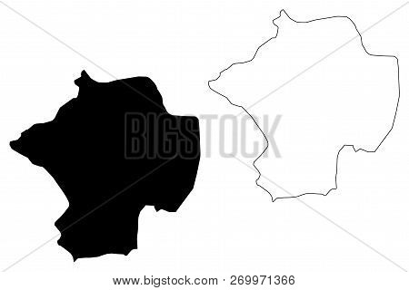 Nigde (provinces Of The Republic Of Turkey) Map Vector Illustration, Scribble Sketch Nigde Ili Map