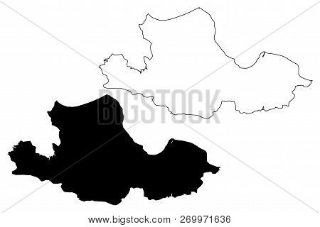 Samsun (provinces Of The Republic Of Turkey) Map Vector Illustration, Scribble Sketch Samsun Ili Map