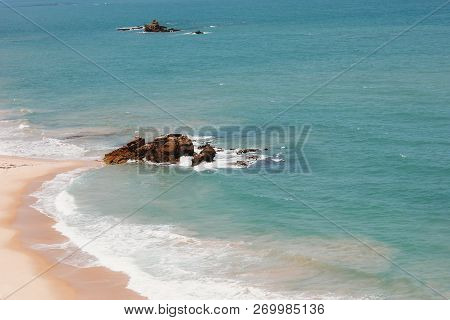 Beautiful Hot Sunny Beach In Brazil Northeast