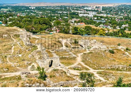 Ruins Of Panticapaeum, An Ancient Greek City In Kerch - Crimean Peninsula