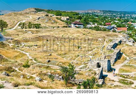 Ruins Of Panticapaeum, An Ancient Greek City In Kerch - Crimean Peninsula