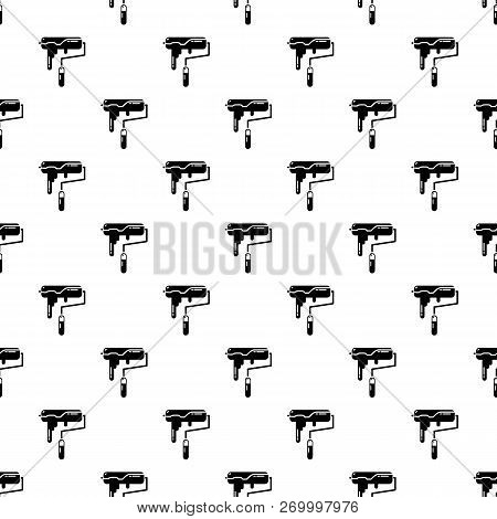 Paint Roller Icon. Simple Illustration Of Paint Roller Icon For Web