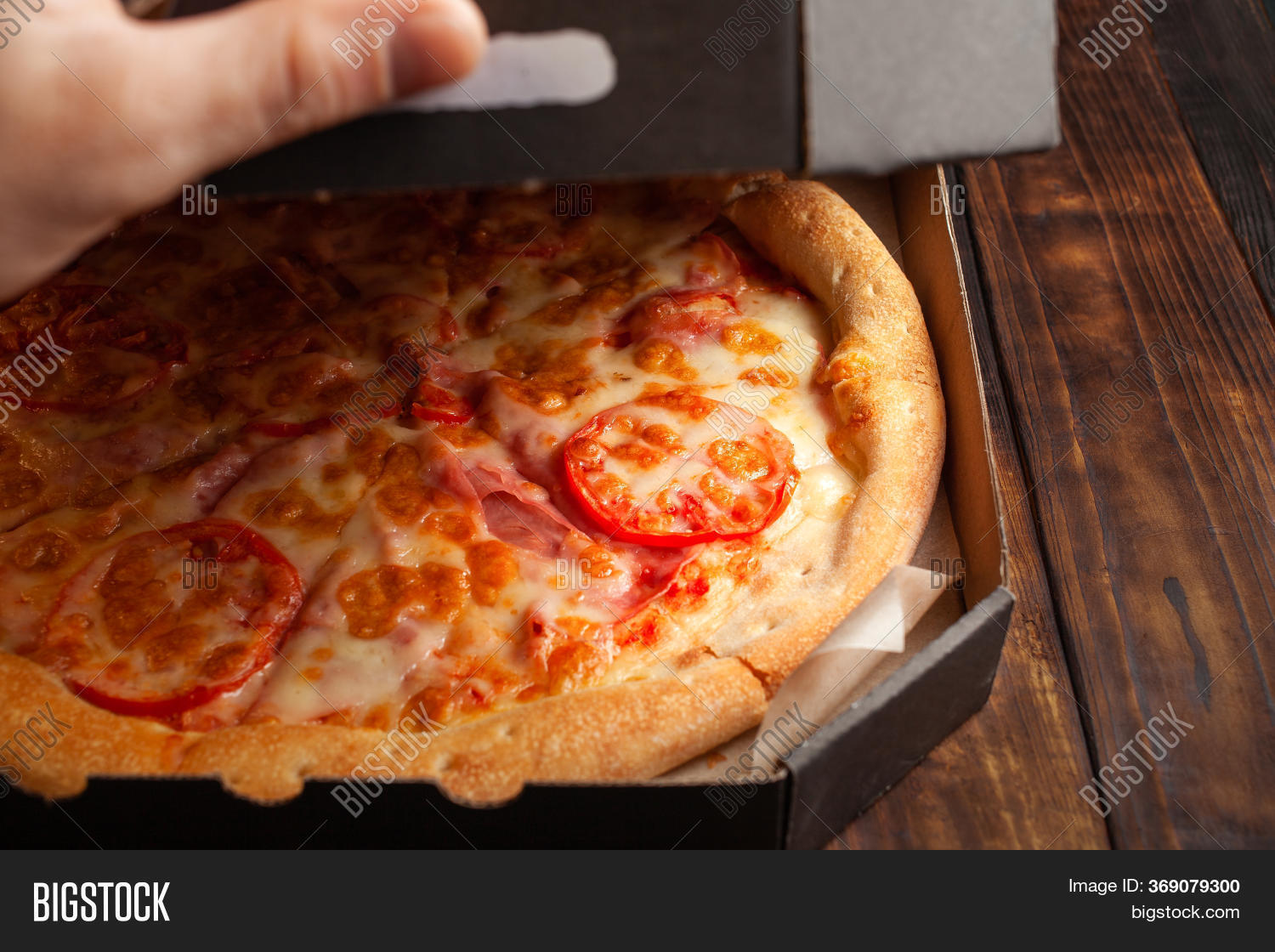 Heat Pizza Box, Pizza Image & Photo (Free Trial) Bigstock
