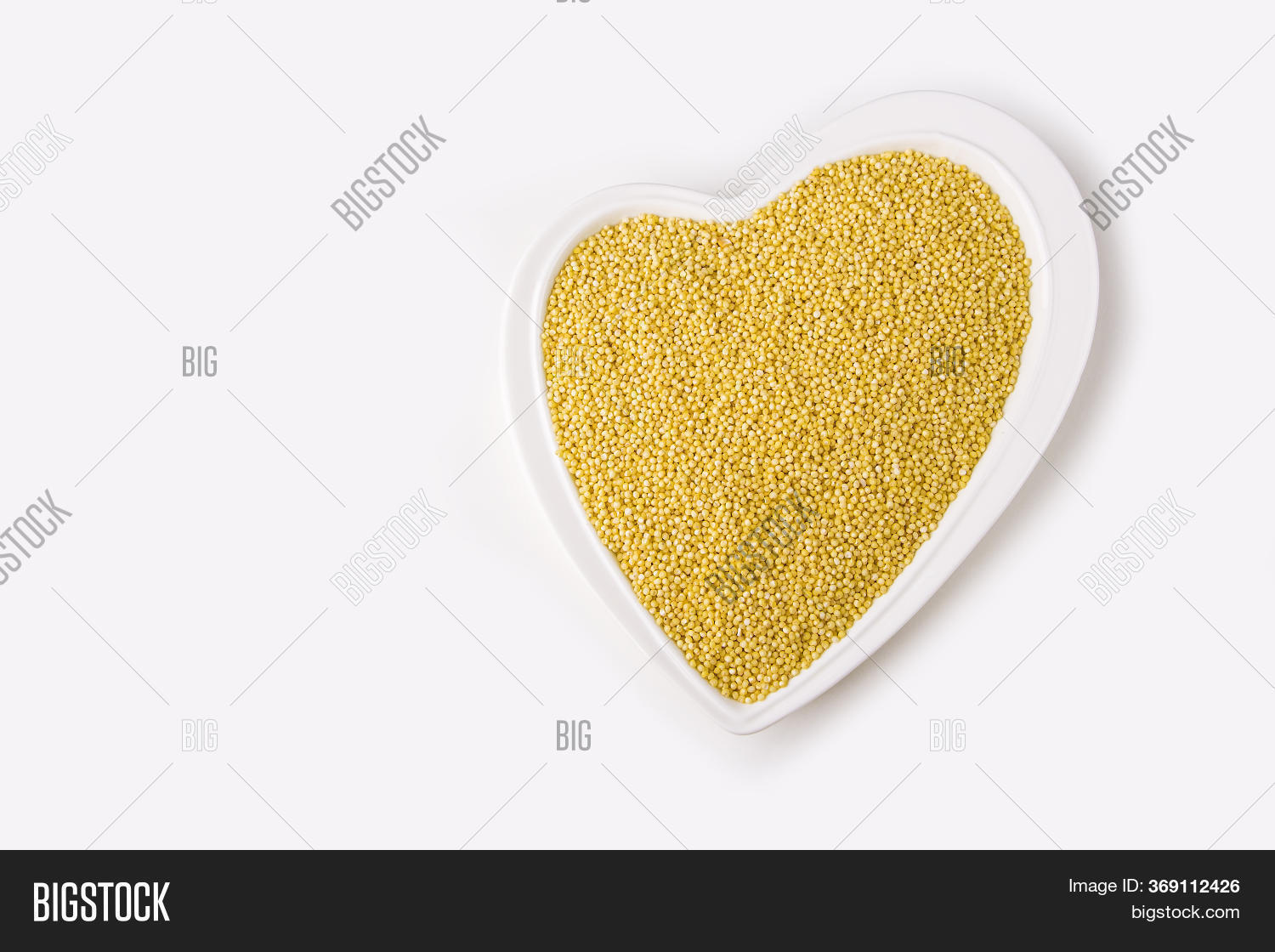 Raw Millet Heart Image & Photo (Free Trial) Bigstock