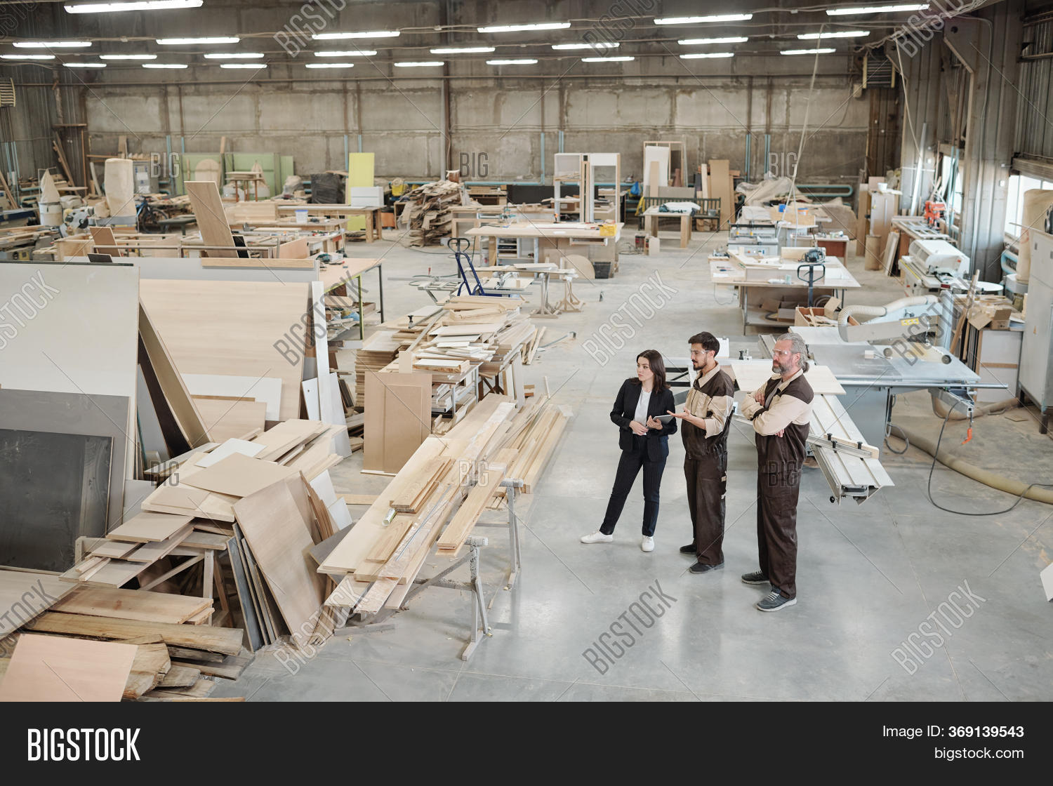 Young Worker Furniture Image & Photo (Free Trial) Bigstock
