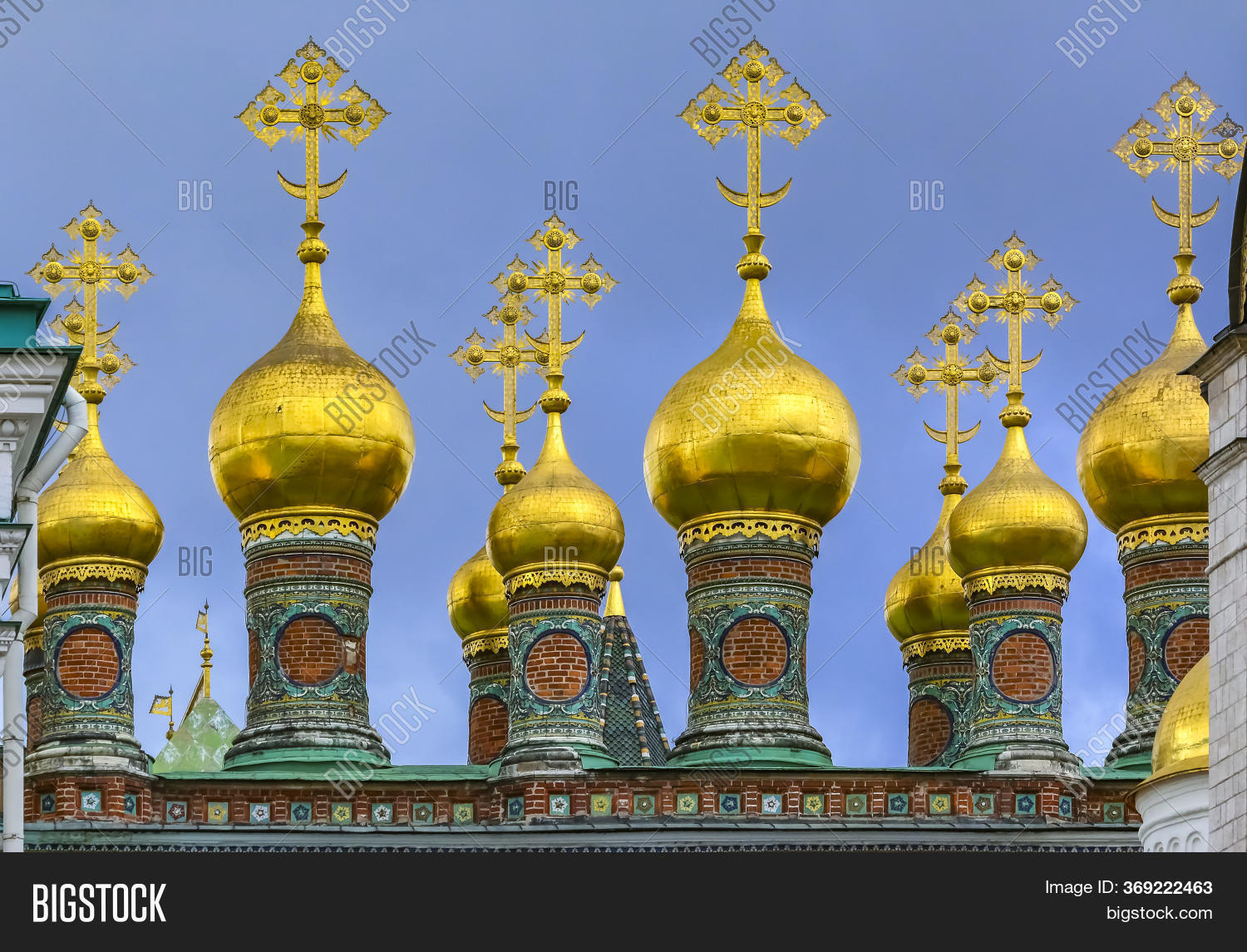 Golden Onion Domes Image & Photo (Free Trial) Bigstock
