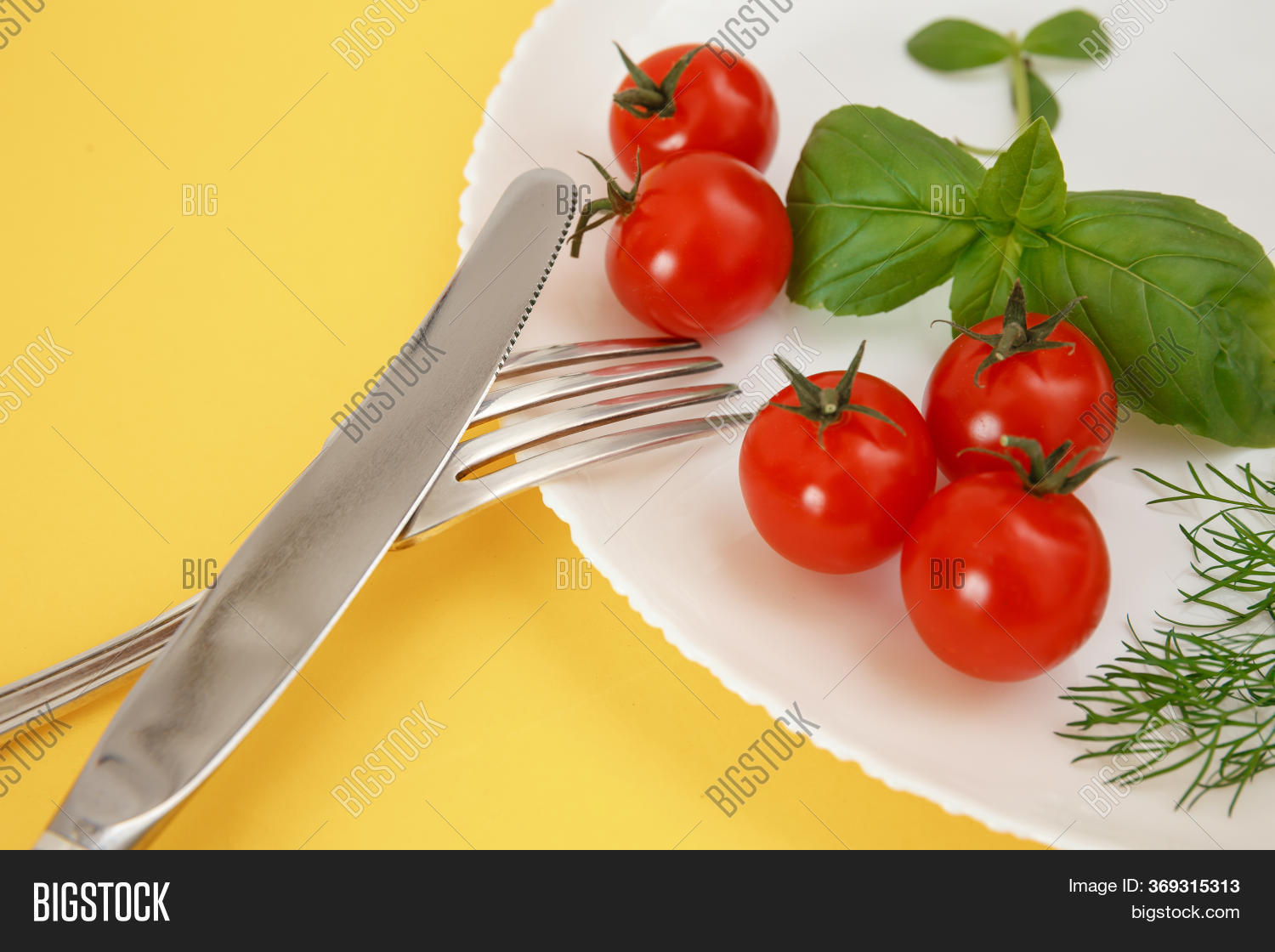 Chery Tomatoes On Image & Photo (Free Trial) Bigstock