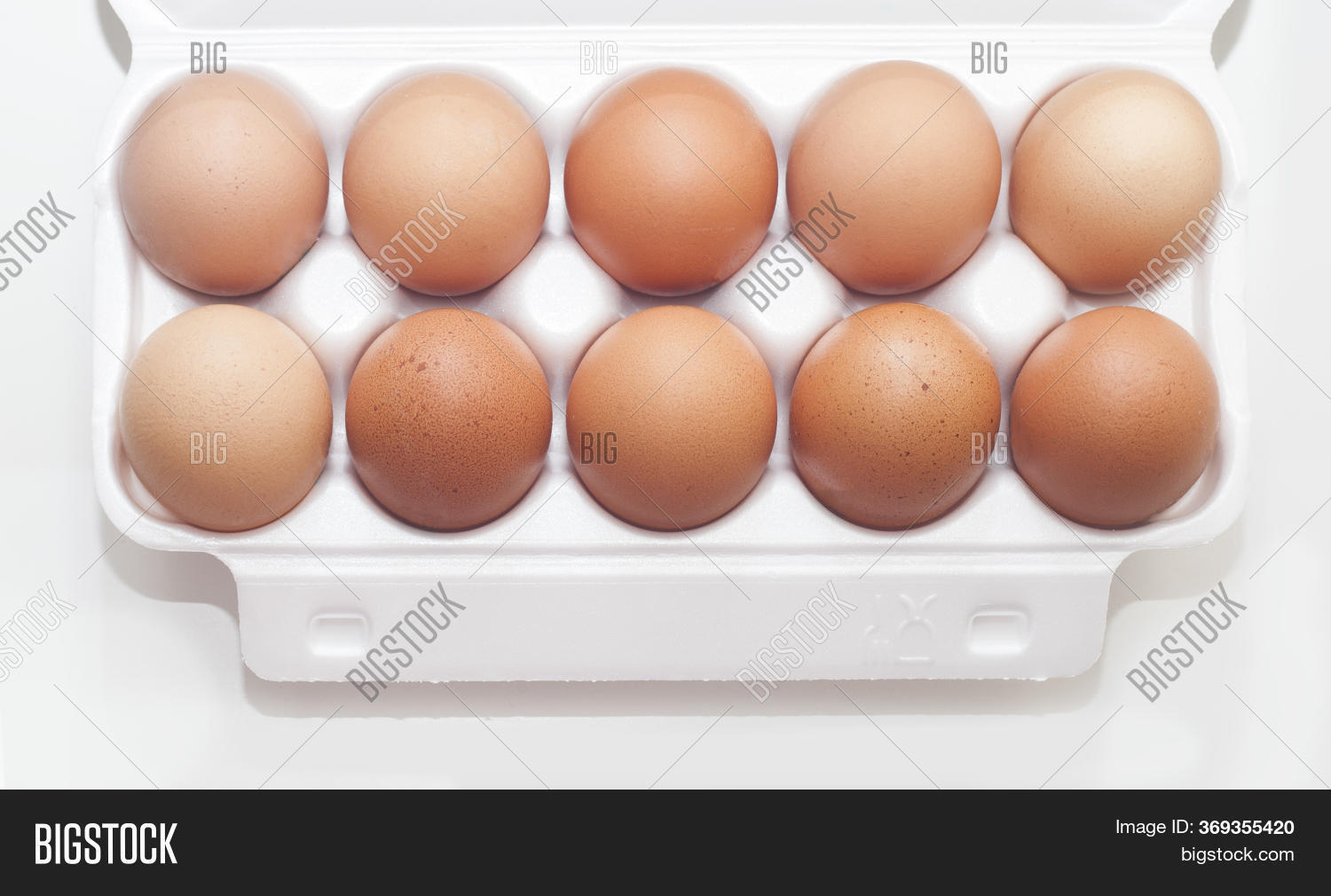 Set Dozen Brown Eggs Image & Photo (Free Trial) Bigstock