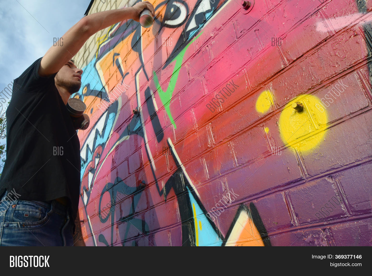 Young Graffiti Artist Image Photo Free Trial Bigstock